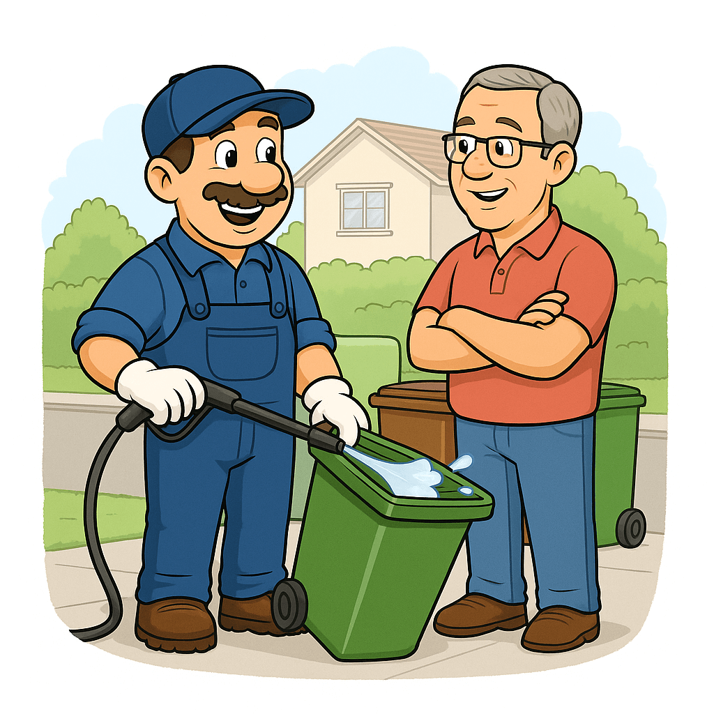 Wheelie Bin Cleaning Dublin