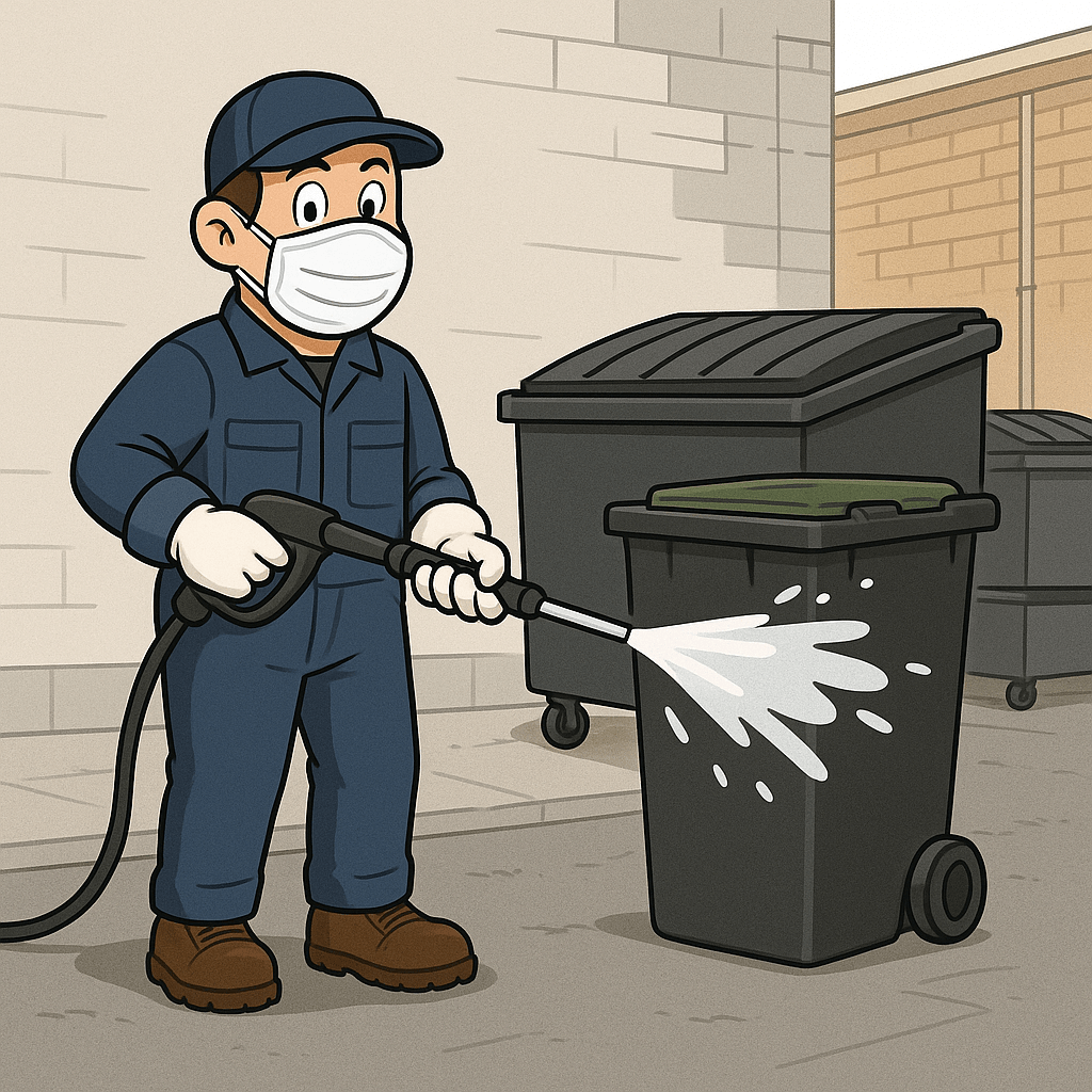 Wheelie Bin Cleaning Dublin